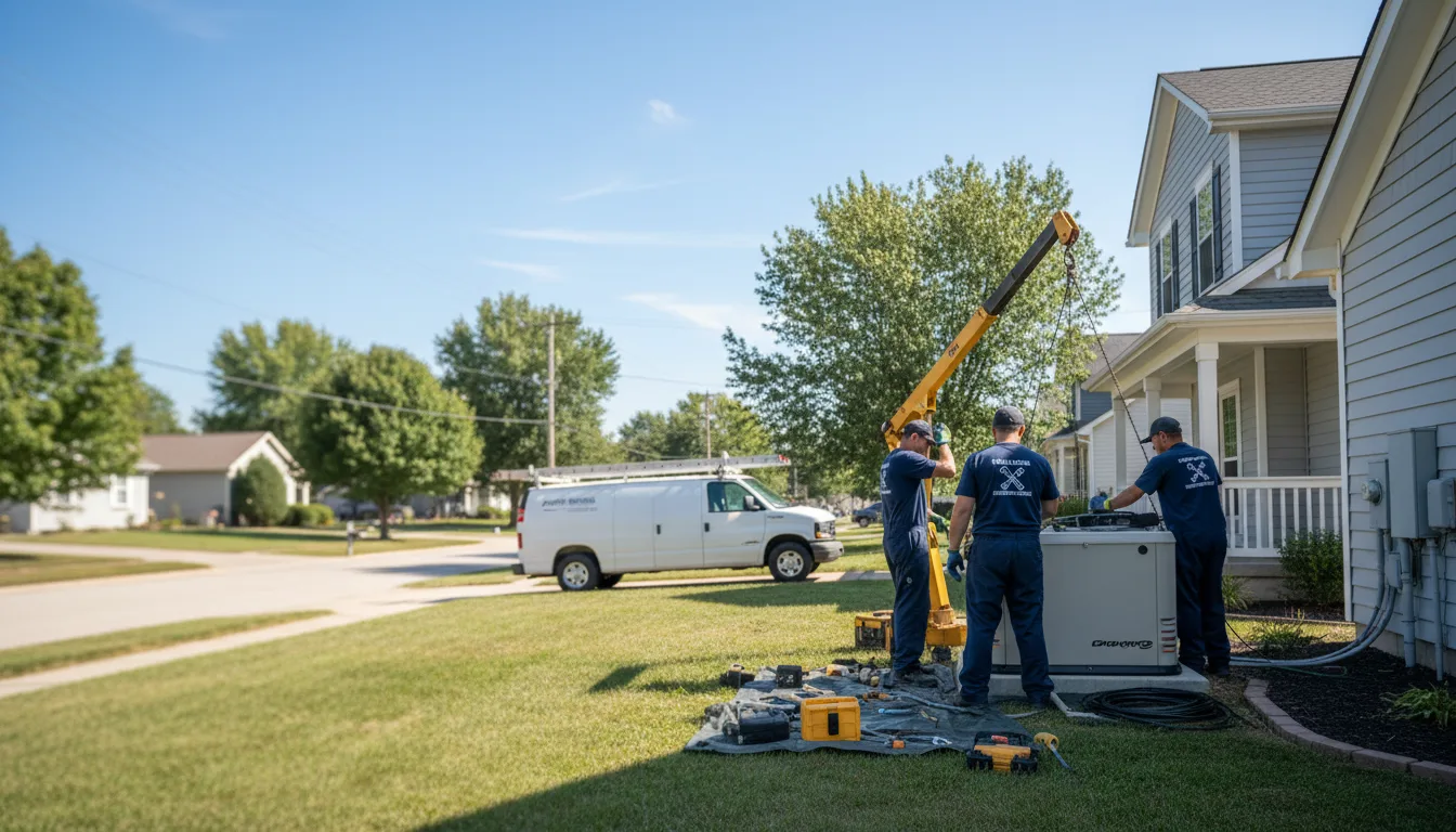 Generator Installation in Gibson, LA near me